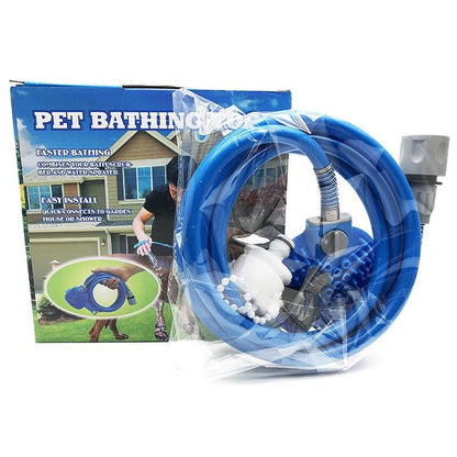 Aquapaw Bliss: Grooming Sprayer & Scrubber for Cats and Dogs
